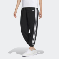 ADIDAS阿迪达斯长裤运动休闲舒适针织三条纹女裤JI6994 D