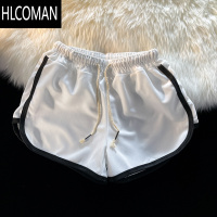HLCOMAN运动短裤男女夏2020新款宽松抽绳健身休闲跑步百搭打底阔腿三分裤