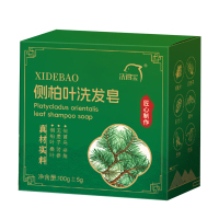 洗得宝牌侧柏叶洗发皂洗发水 100g/块 何首乌中草药洗头护发皂