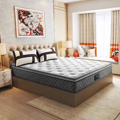 慕思天然乳胶床垫软硬两用三区护脊弹簧床垫 有氧