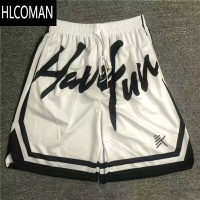 HLCOMAN新款运动速干短裤KT汤普森同款美式休闲篮球训练五分裤男宽松透气