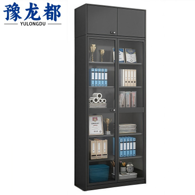 豫龙都 铁皮柜 通玻顶柜 台