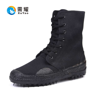 需耀 黑色解放鞋 高帮 双