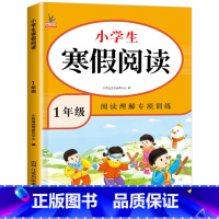 寒假阅读 小学一年级 [正版]寒假阅读一年级阅读理解训练人教版每日一练上册小学语文寒假作业阶梯课外练习题强化专项书上必读