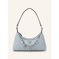 盖尔斯(GUESS)精致光滑皮质绗缝设计女士斜挎包多功能单肩包