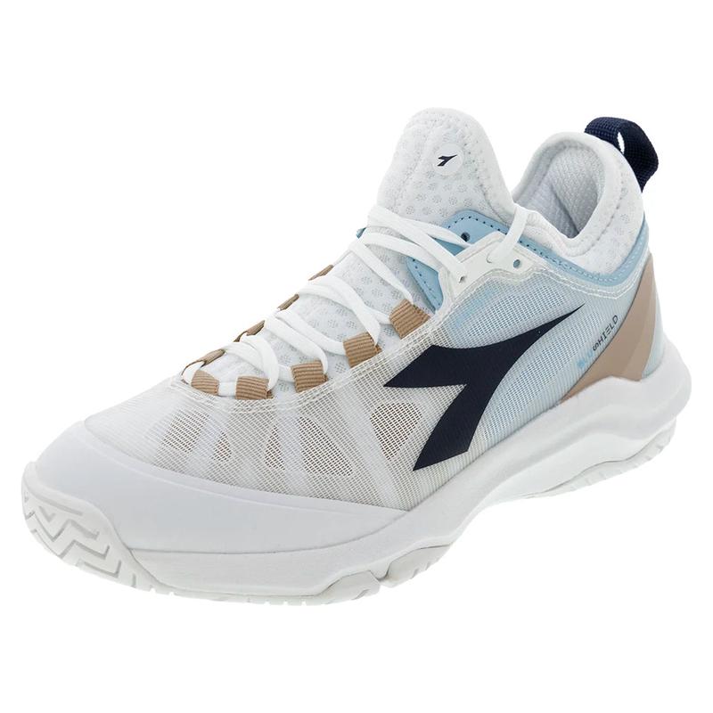 迪亚多纳(DIADORA)女士网球鞋专业缓震透气舒适运动鞋多场地适用