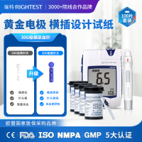 瑞特GM300血糖仪+GS300血糖试纸100片+100支微痛针+100片酒精棉片+采血笔1支