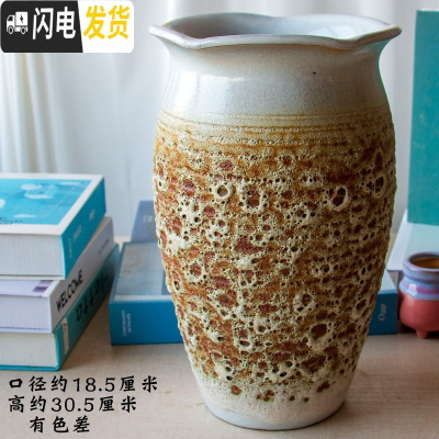 三维工匠多肉花盆透气多肉植物紫砂兰花庭院月季陶瓷特大陶罐法师花盆 ZSHP1833 特大花盆容器