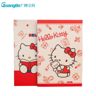 广博(GuangBo)KT81002记事本5本25K/40张helloKitty猫软抄本日记本笔记本子本册图案随机