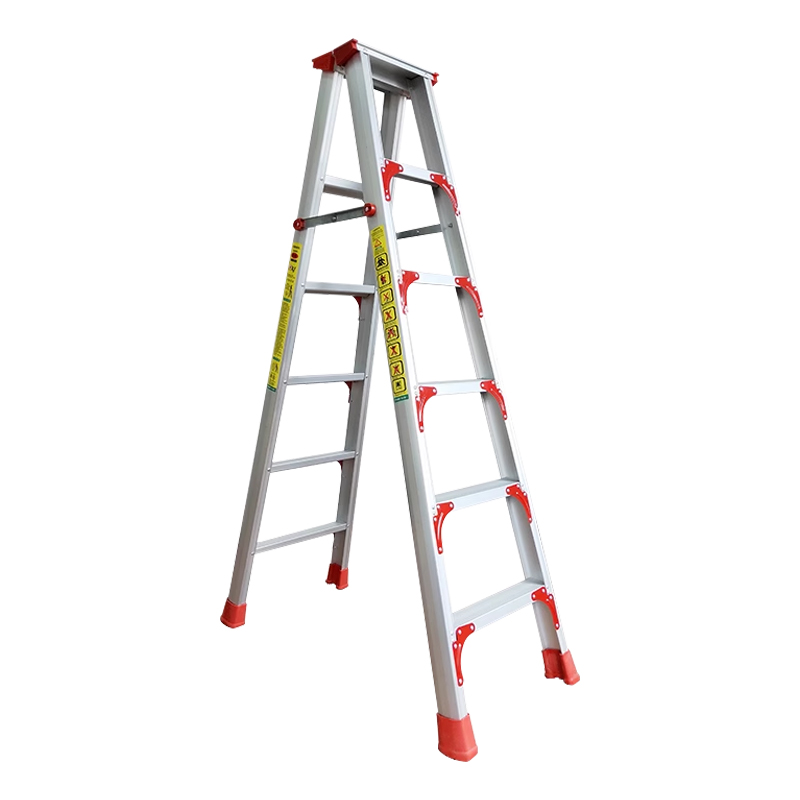 臻远 ZY4060613铝合金人字梯家用折叠梯双面扶梯加厚六步梯2米
