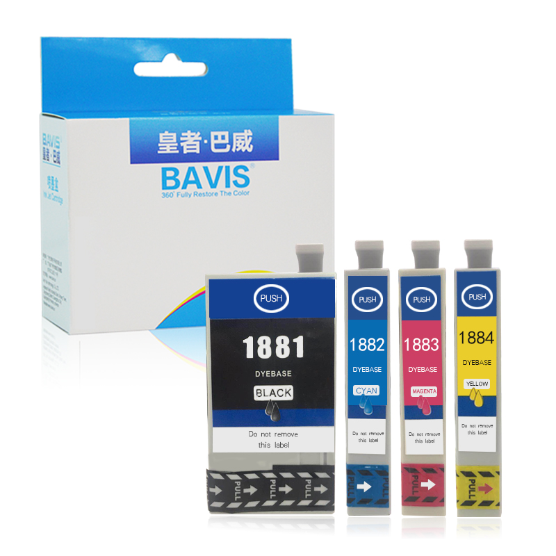 皇者.巴威 墨盒T1881爱普生EPSON WF-3641 WF-7111 188/套