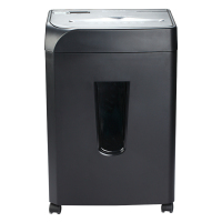 齐心 S338 多功能静音碎纸机 S3308D-QX01 黑 单个装