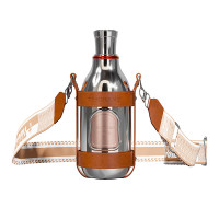 帝伯朗赫品 不锈钢保温杯400ml 紫色DBL-HPBWB03