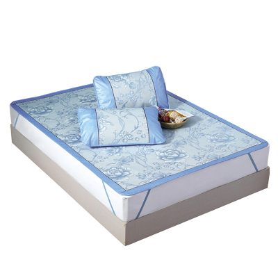 赞属 简约冰丝席三件套L180*200cm 套