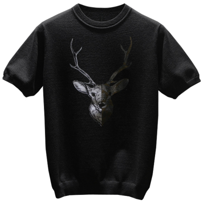 鹿头短袖t恤男装排行榜