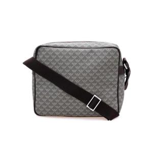 Emporio Armani男士徽标细节斜挎包时尚单肩包简约百搭男包 Y4M004YH606-6578 灰色