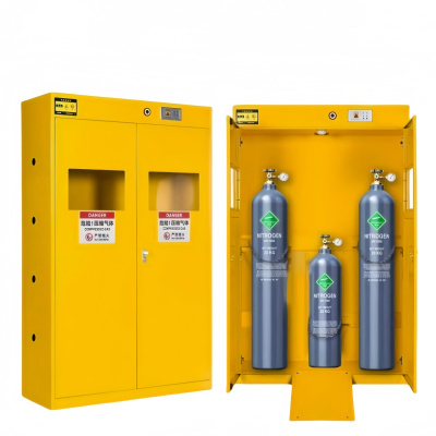 攸形气瓶柜三瓶二代120*45*190cm台