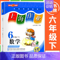 六年级 下册数学 小学通用 [正版]2024钟书金牌上海作业四年级上册数学五年级六年级一二三年级七八九年级上册下册语文英