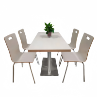 攸形餐桌一桌四椅1.2m套