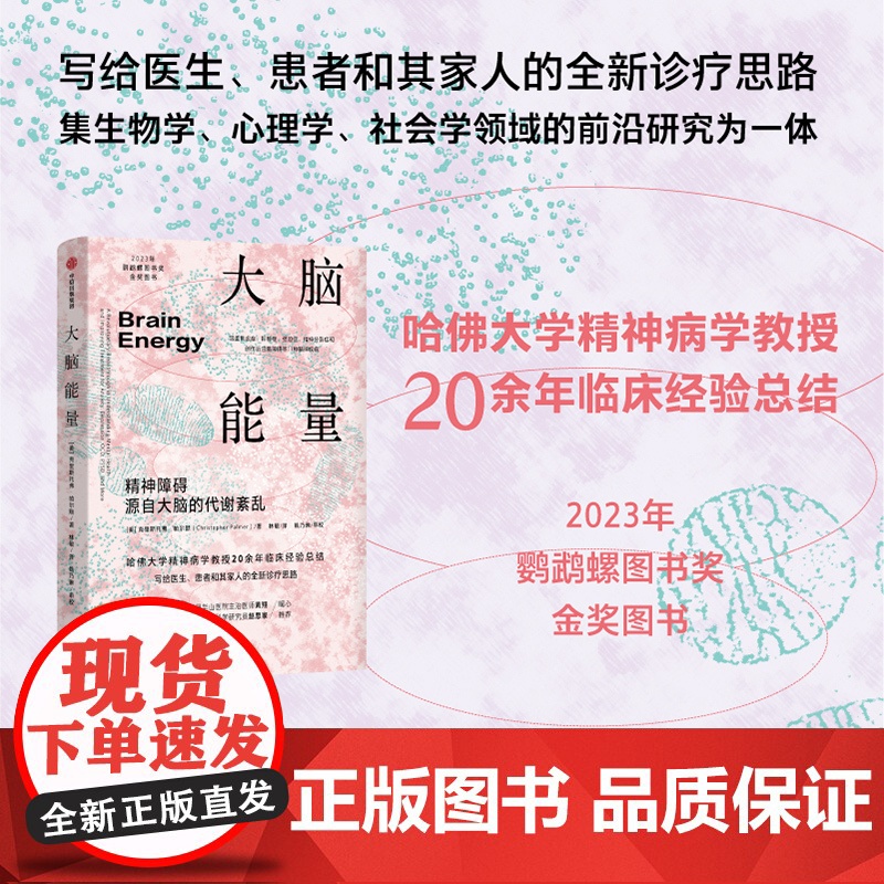 大脑能量 佛大学精神病学教授20余年临床经验 写给医生患者和其家人的全新诊疗思路 克里斯托弗帕尔默着 中信出版社