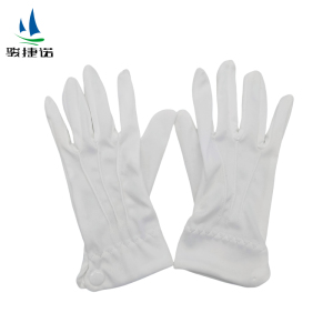 骏捷诺 礼仪手套 白色 双