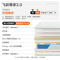 喜临门-飞跃尊享3.0 喜临门进口乳胶黄麻七区独袋轻音弹簧床垫 飞跃尊享3.0