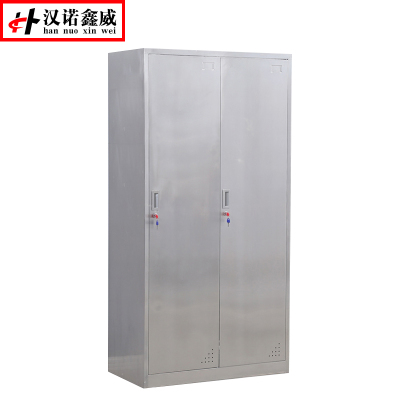 汉诺鑫威不锈钢员工储物柜文件柜存放柜子更衣柜201/304柜子可定制