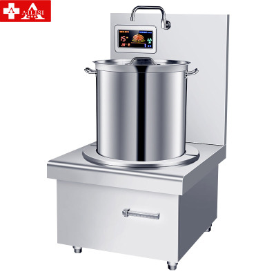 埃利斯(AILISI)大功率商用电炒灶电磁炉电灶台酒店饭店厨房单头双头电炒炉火锅电灶台电炒炉LC-TL08K