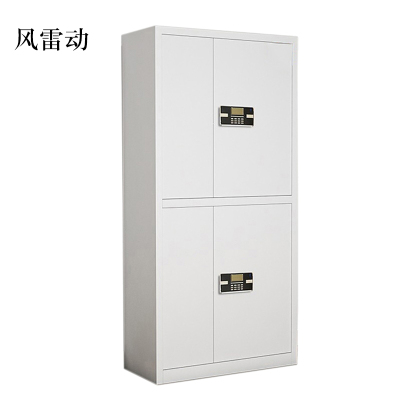 风雷动文件柜电子密码锁财务档案柜保险柜资料柜铁 双节密码锁