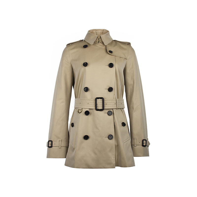 Burberry/博柏利 女士肯辛顿版型 短款风衣外套3900550