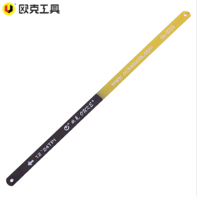 欧克 锯弓替换锯条钢锯架用300mm 硬质24牙OK-9224/根