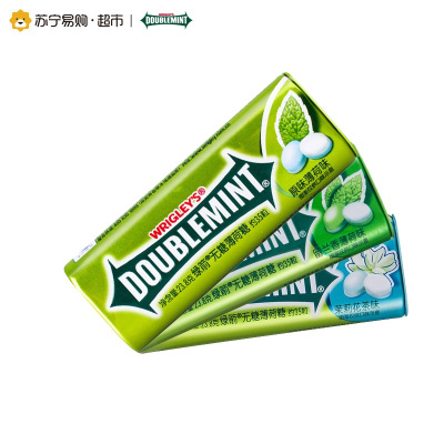 绿箭 无糖薄荷糖三罐装(薄荷 茉莉花茶 留兰香)23.8g*3