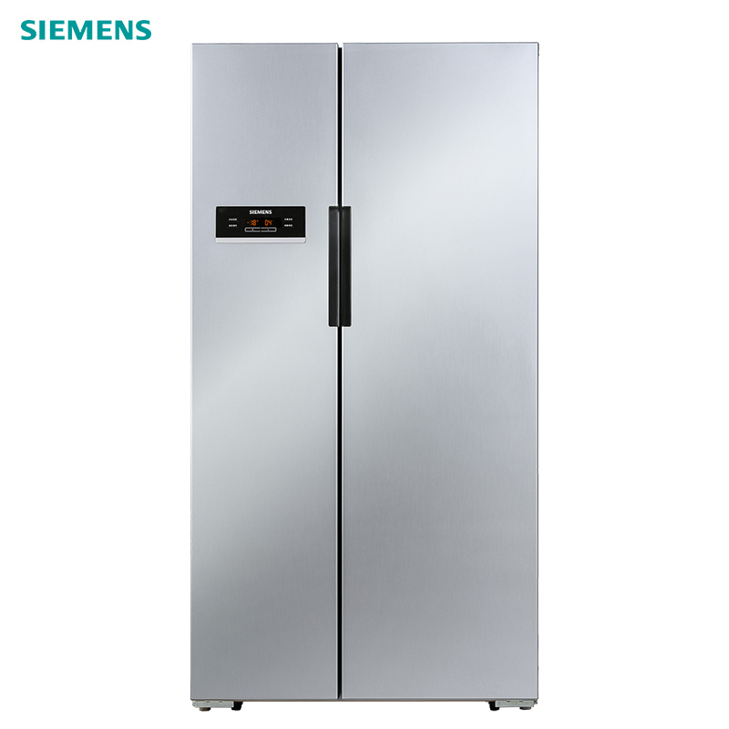 西门子(siemens)610升 对开门冰箱 家用变频双开门电冰箱 风冷无霜