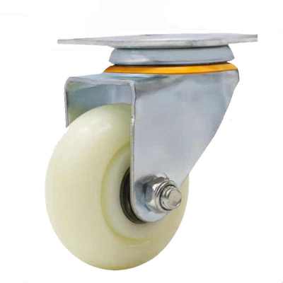 知铁 板车脚轮万向轮 4寸 个