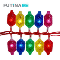 福田 彩色灯笼串灯 50米110灯 条