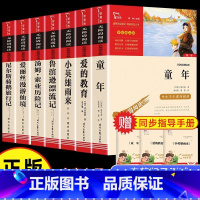 [全7册]热卖★六年级必读上下册 [正版]童年六年级上册必读课外书高尔基 爱的教育小英雄雨来六年级上册必读的课外书童年全