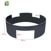 封后杂粮煎饼锅家用鏊子鸡蛋烙饼锅摊煎饼果子锅平底煎锅商用摆摊工具 FENGH 铁把手厚8mm圆直径45cm亮面约10.1