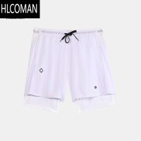 HLCOMAN夏季速干假训练短裤男士篮球运动跑步健身弹性轻薄裤子