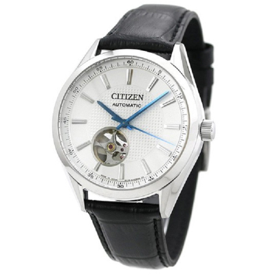 NH9111-11A西铁城全自动机械男表银色