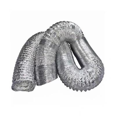 中锦科技 铝箔通风管排气排烟双层软管口径100mm(4寸) 拉长7米根