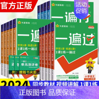 语文[人教版] 五年级下 [正版]2024秋小学一遍过一二三四五六年级上下册语文数学人教版北师大版苏教版英语外研版同步练