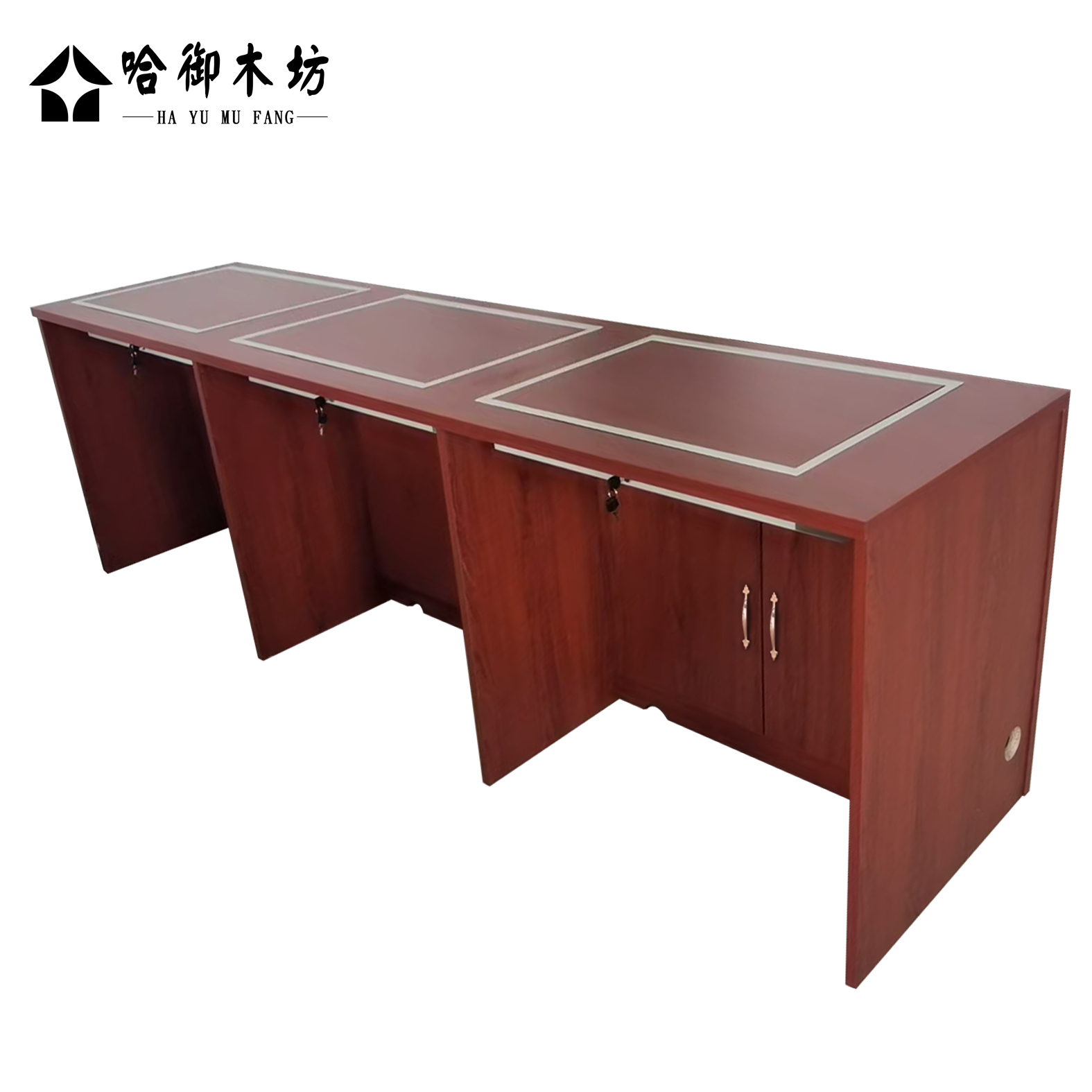 哈御木坊可定制电脑翻转桌2400*600*760mm/组