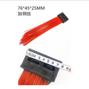 中联 环卫车清洗车扫路车马路清洗方块刷子扫把头 76MM小号刷加钢丝