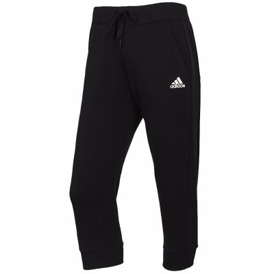 Adidas阿迪达斯女裤2019新款中长裤训练休闲透气舒适运动七分裤DY8603 D