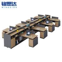 铭思达屏风工位八人含柜套