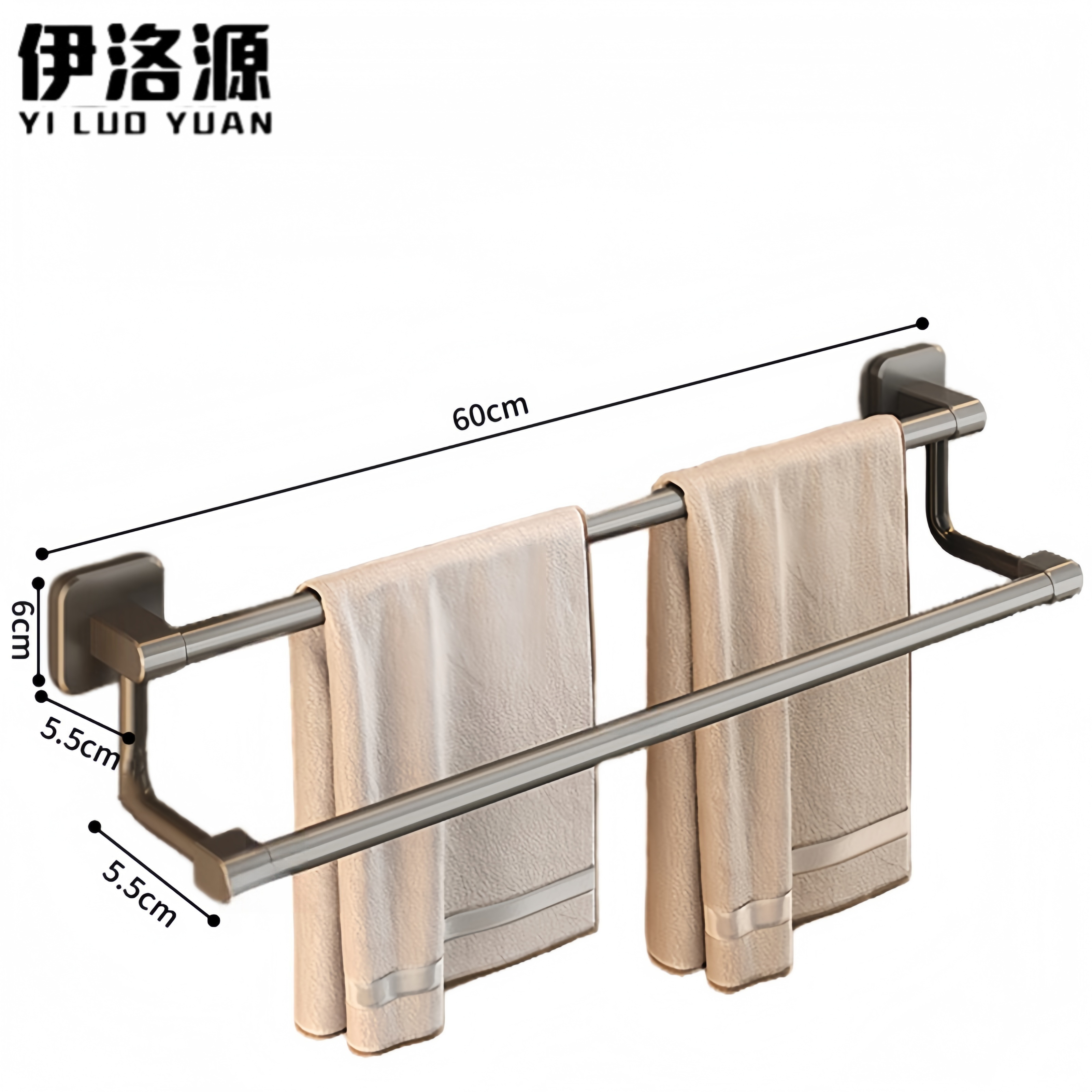伊洛源毛巾架 60cm 个