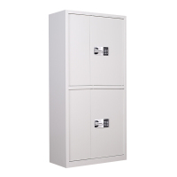 易企采 保密柜1850*900*420mm 优质钢制通双节国保锁保密柜办公柜铁皮柜收纳柜储物柜