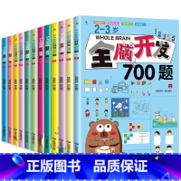 [全12册]2-6岁全脑开发思维训练 [正版]全脑开发思维训练700题1000题2到3-4周岁5-6岁幼儿思维逻辑训练书