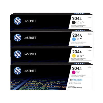 惠普(HP)204A(CF510A)原装硒鼓 适用于m154a/m180n/m181fw 标准容量四色一套 单位:套