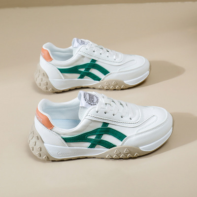 2026夏季阿甘鞋新款韩版ins女学生网布面厚底运动休闲板鞋街拍Y